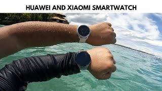 HUAWEI WATCH GT 2E VS. XIAOMI WATCH S1 - WATERPROOF TEST