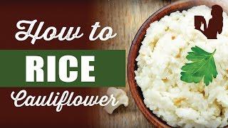 Blendtec vs Vitamix How to Rice Cauliflower by Blender Babes