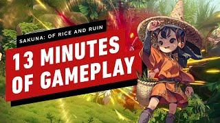 Sakuna: Of Rice and Ruin: 13 Minutes of Gameplay | TGS 2020