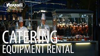 Catering Equipment Rental in Garden Party