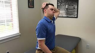 Cervical Retractions with Lateral Flexion for Neck Pain - Cottonwood Heights Utah Chiropractor