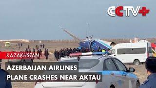 Azerbaijan Airlines Plane Crashes near Aktau