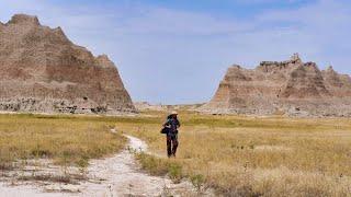 Silent Hiking in Badlands National Park