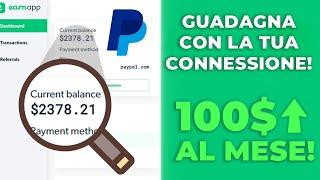 Earnapp - Guadagno passivo PayPal ( $30 -$100 AL MESE )