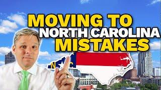 Don't Make These 10 MISTAKES When Moving To North Carolina