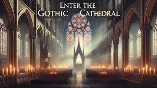 Enter the Gothic Cathedral ️ Hauntingly Beautiful Ambience with Echoing Chants & Mystical Sounds 