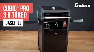 Enders Cubiq Pro 3 R Turbo Gasgrill  // Produktvideo