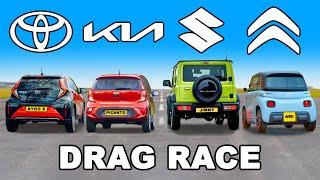 Slowest car DRAG RACE