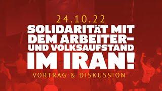 Internationalismus Live: Solidarität mit dem Arbeiter- und Volksaufstand im Iran // 24.10.22 // Köln