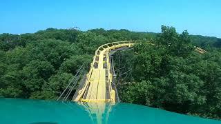 Loch Ness Monster at Busch Gardens Williamsburg Front Row POV! 2.7K 60FPS #rollercoaster