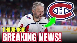 BLOCKBUSTER: Alex OVECHKIN to Join CANADIENS | Montreal Canadiens News