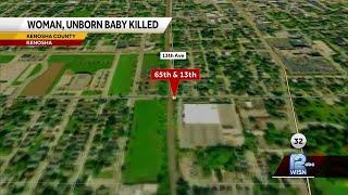 KENOSHA WOMAN, UNBORN BABY KILLED