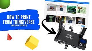 How to Print from Thingiverse