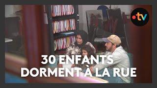 "Pas d'enfants à la rue" : le jour à l'école et le soir sans hébergements