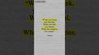  What You Think, You Become #shorts #lifeunlockedwitharchna #motivation #psychology #quotes #buddha