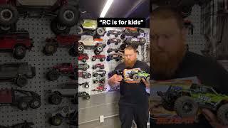 RC is for anybody! #rc #crawler #traxxas #arrmarc #axial #xmaxx8s #flex #scx24