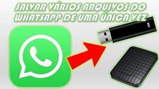 SALVAR VÁRIOS ARQUIVOS DO WHATSAPP DE UMA ÚNICA VEZ (lote de arquivos)