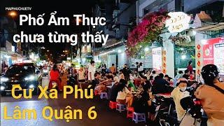 Khám phá phố ẩm thực chưa từng thấy