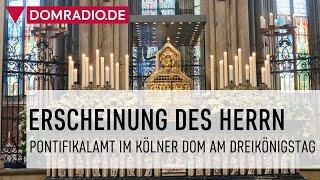 Pontifikalamt am Dreikönigstag aus dem Kölner Dom mit Erzbischof Rainer Kardinal Woelki