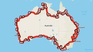 Overview Australia The Big Lap Road Trip 2022 in a Nutshell