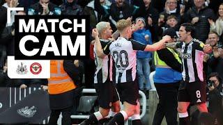 MATCH CAM  Newcastle United 3 Brentford 1 | Behind The Scenes