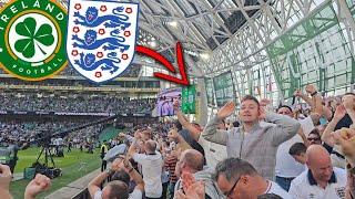 2,900 ENGLAND FANS TAKEOVER IRELAND  