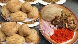 ORIGINAL AUTHENTIC GA KENKEY RECIPE | LET’S MAKE SOFT GA KENKEY / DOKUNO WITH RED PEPPER SAUCE