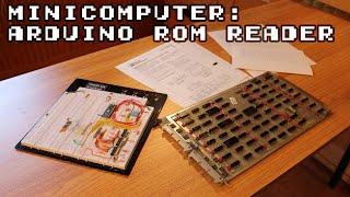 Minicomputer Part 5: Building an Arduino ROM Reader