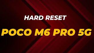 Xiaomi Poco M6 Pro 5G Hard Reset/Pattern unlock Within 2 Min