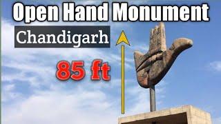 Open Hand Monument Chandigarh | Capital Complex | Chandigarh Wala