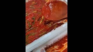 대전 선화동매운실비김치 양념 클라스
