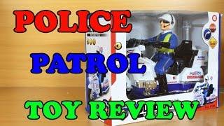 Kids toy videos: Police Patrol Motorcycle - Toy Review at United States