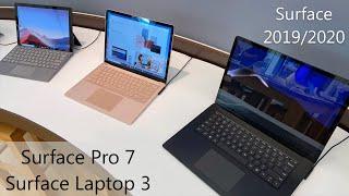 2019 Surface Pro 7, Surface Laptop 3, Surface Neo, Hands on First Look