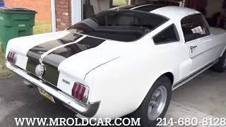 1965 Mustang Fastback Shelby GT350 RESTOMOD FOR SALE $67,995 WWW.MROLDCAR.COM