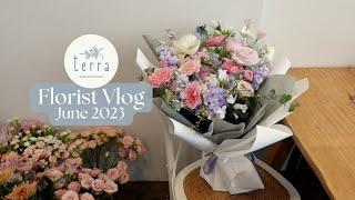 Vlog: Go Flower Shopping with the Youngest 2-year-old Florist, #SkillsFuture  Floral Design Courses