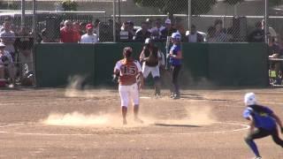 Softball vs Exeter Championship Game 2013: Erin Perez Throws Strikes