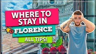 ️ Where to stay in FLORENCE! The Best Regions! And how to save a lot on your hotel!