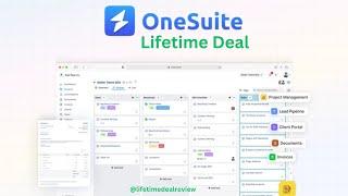 OneSuite Review | OneSuite Lifetime Deal - Manage Your Projects, Clients, & Invoices management tool