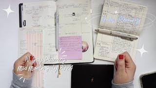 10 Day Planning Mid Month | Amidst The Grey Method | Alastair Method | Bullet Journal Pocket