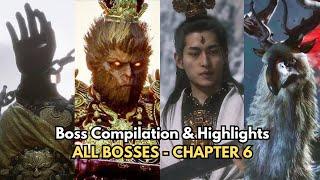 Black Myth: Wukong - Boss Compilation Reactions & Highlights - ALL BOSSES - Chapter 6