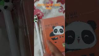 # PANDA CUTE DIARY AND PEN