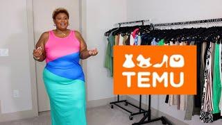 ANOTHER TEMU HAULLLLL! || PLUS SIZE & CURVY TRY ON HAUL || TEMU SIZE 4XL || MISSJEMIMA