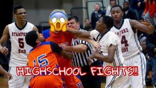 HIGHSCHOOL BASKETBALL FIGHTS!!! (MUST WATCH)