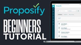 Proposify Tutorial 2022 For Beginners (Step By Step Proposify Tutorial)