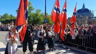 Norway's National day, Marching Bands - 17 mai 2022 Celebration in Oslo