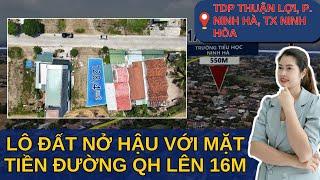 LÔ ĐẤT NỞ HẬU VỚI MẶT TIỀN ĐƯỜNG QUY HOẠCH LÊN 16M - ĐẦY ĐỦ TIỆN ÍCH XUNG QUANH