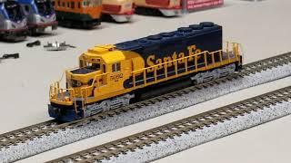 Kato N scale SD40-2 'mid production' with ESU LokSound V5 added