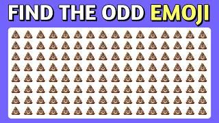 【Hard Levels】Can you Find the Odd Emoji in 20 seconds? Part 17