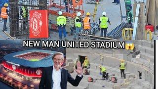  100k capacity New Manchester United stadium construction  : Architects CHOSEN as Sir Jim Ratcliffe