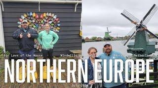 Windmills and Canals in Amsterdam | Norwegian Prima | Northern European Cruise | July 2024